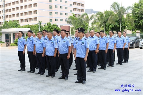 通過專業(yè)的廣東保安公司培訓計劃，退伍軍人們都是精英